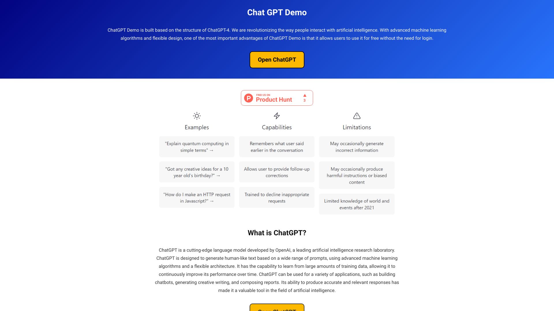 ChatGptDemo