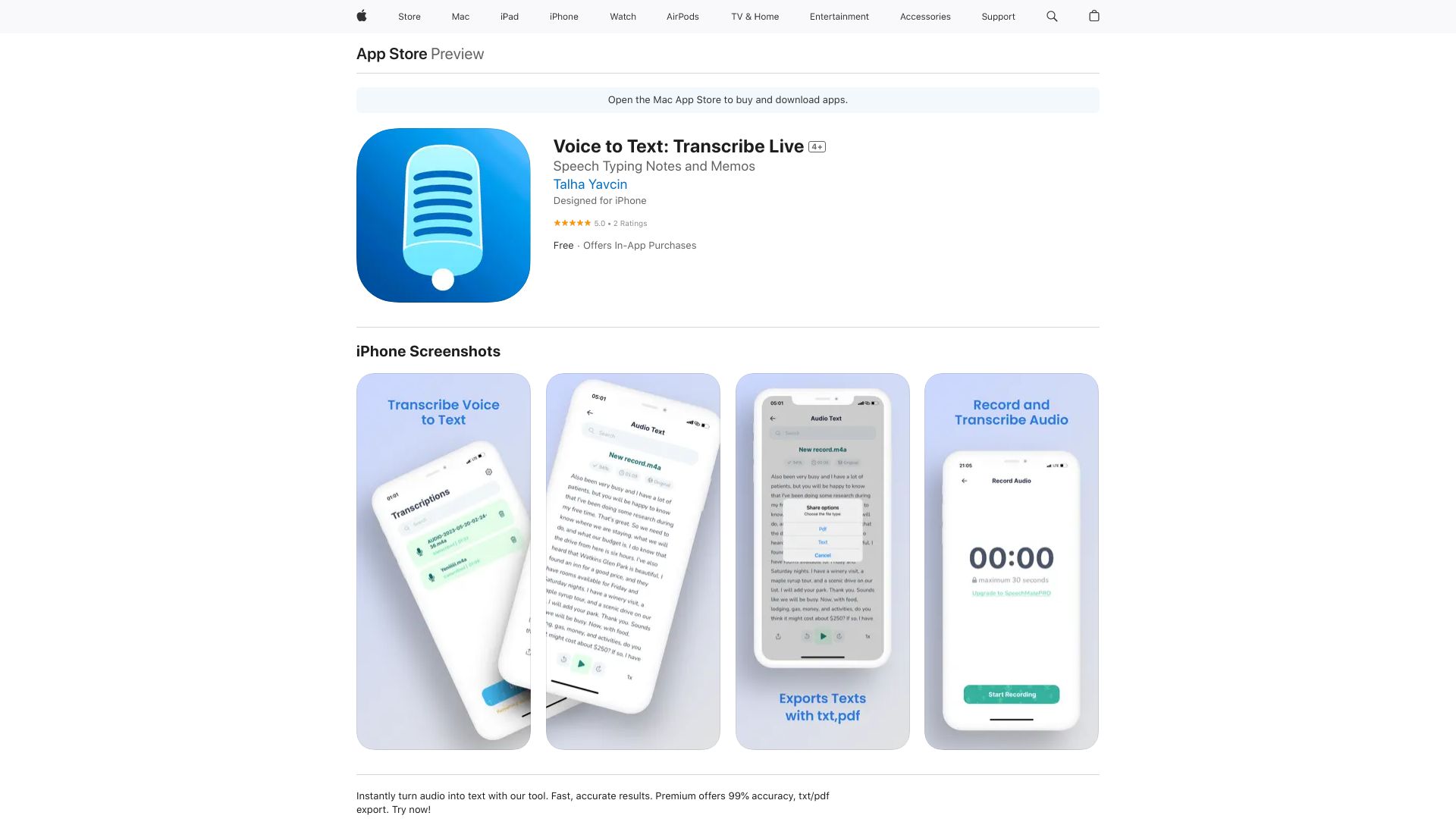 Transcribe Live