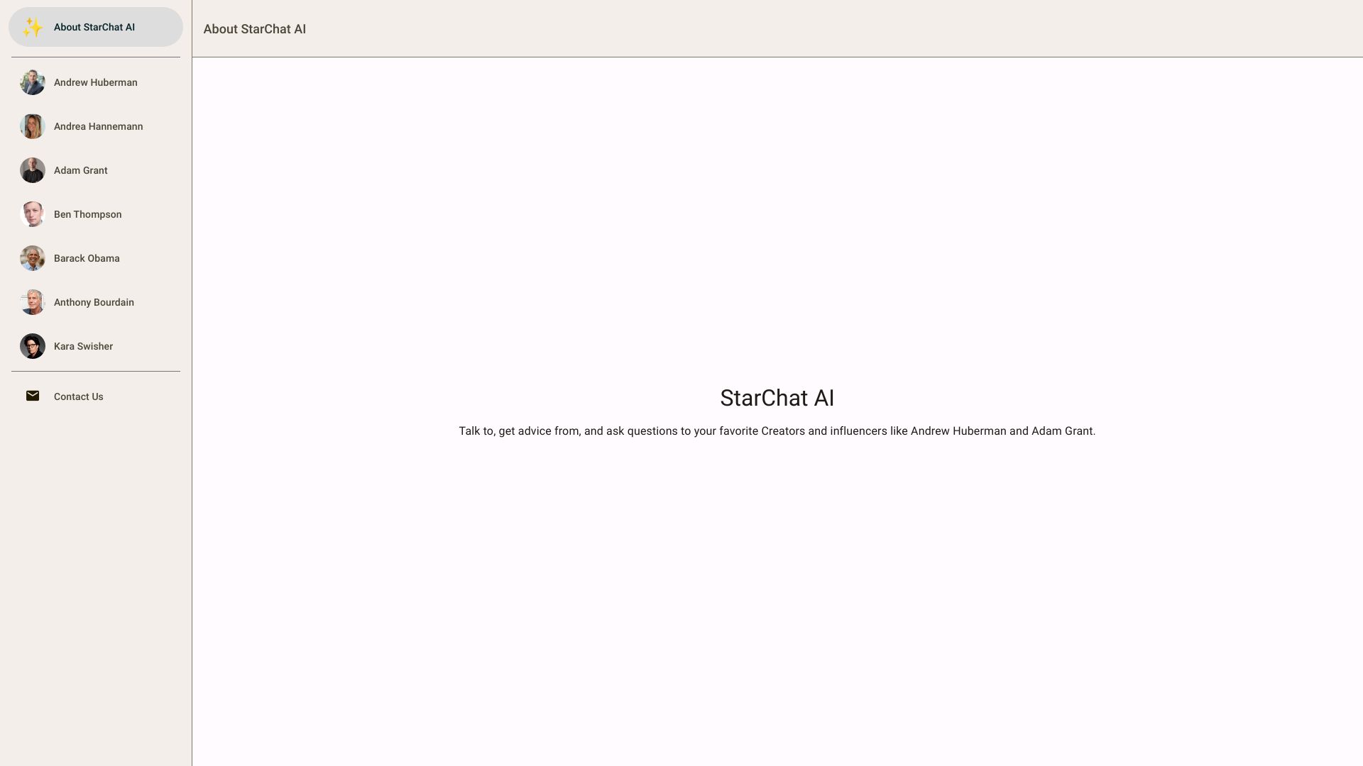 StarChat AI
