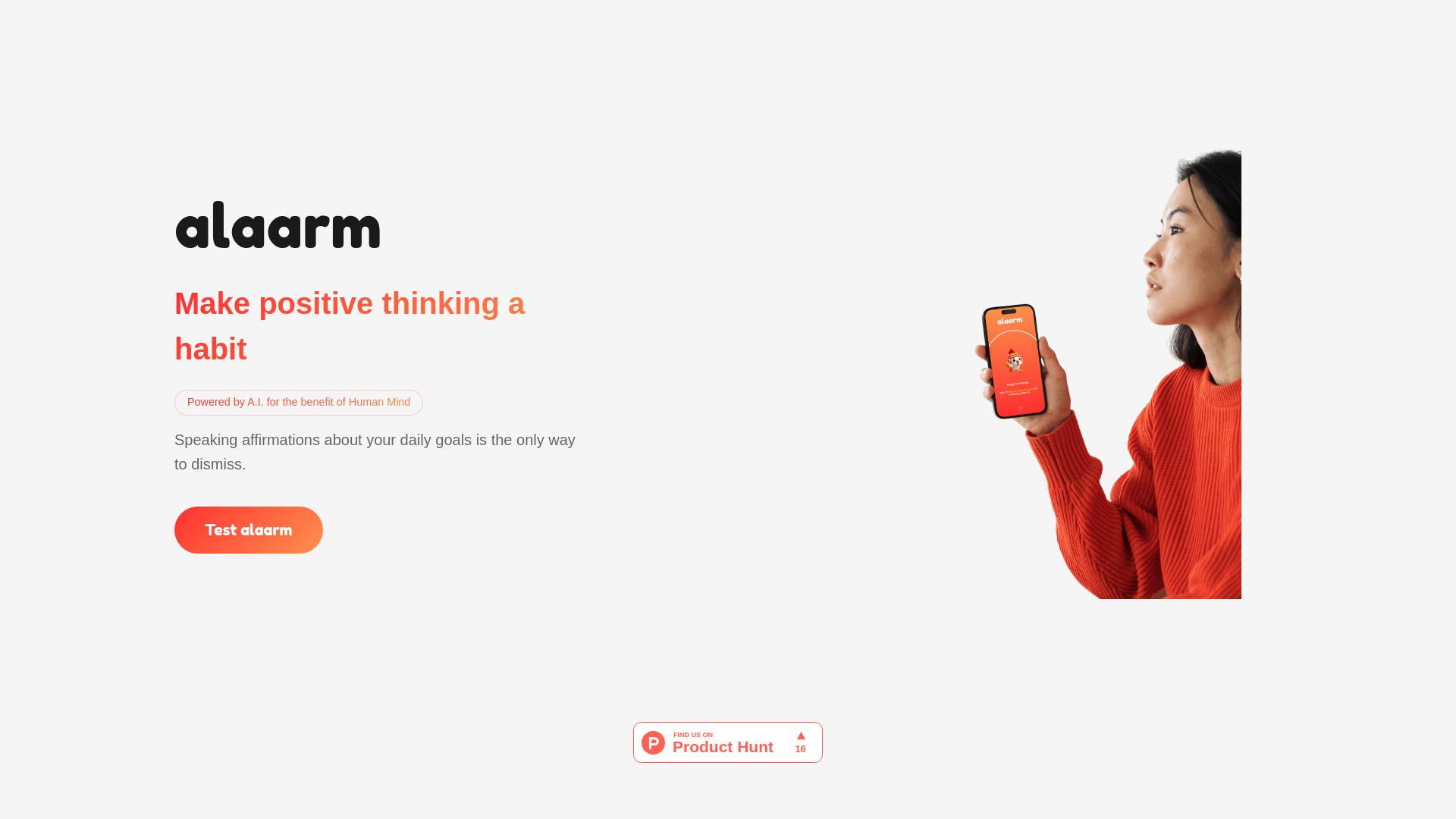 AI Alarm App