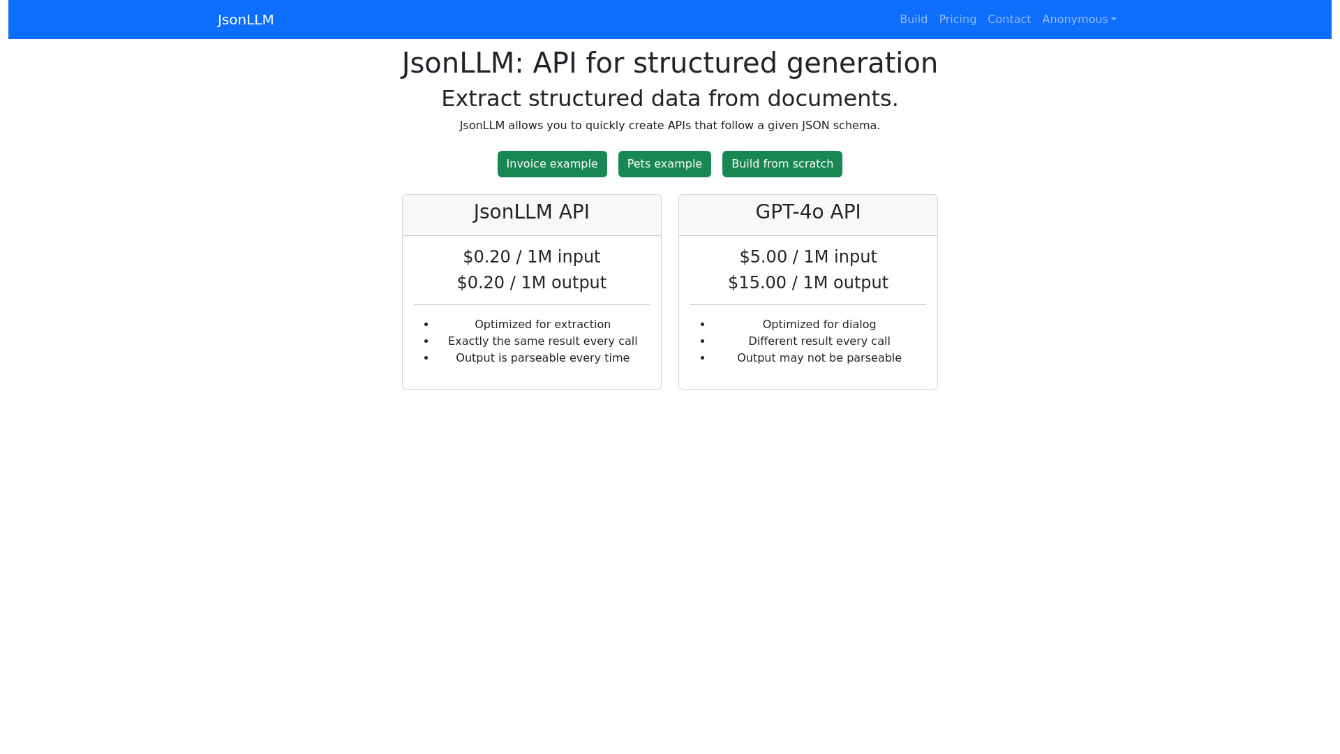 JsonLLM