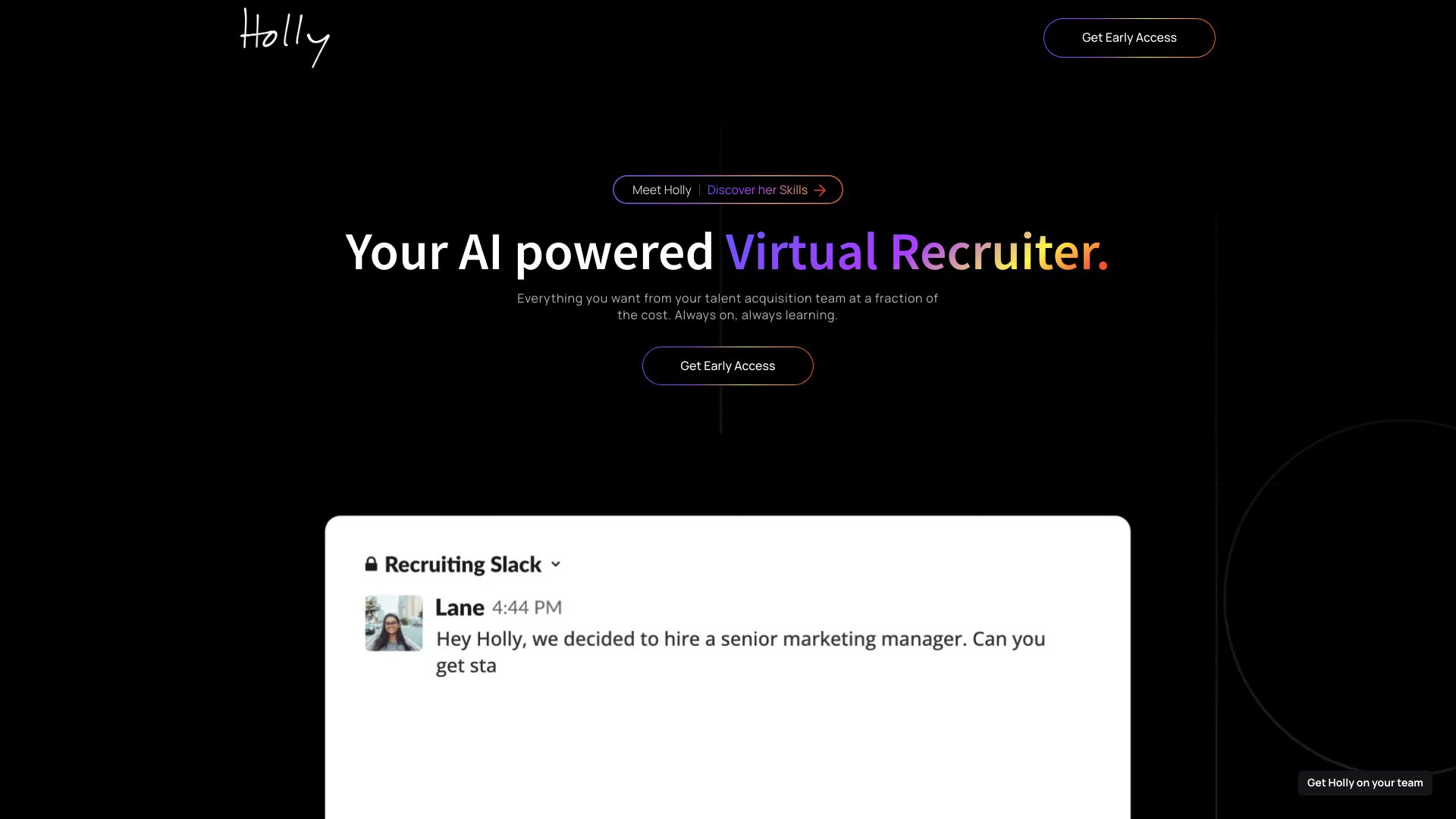 Hiring Agents