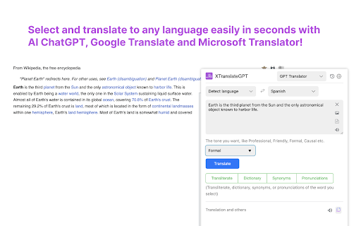 Best Translator - 谷歌插件
