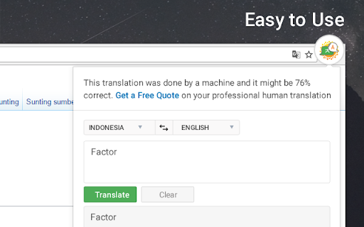 Day Translations Free Translation Tool - 谷歌插件
