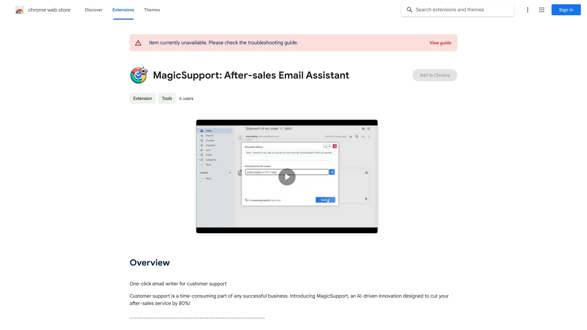 MagicSupport - 谷歌插件