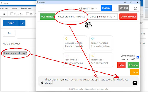 ChatGPT Enhancer for Extensive Text Operation - 谷歌插件