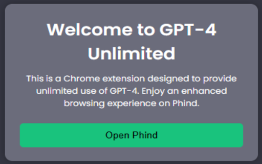 GPT-4 Unlimited - 谷歌插件