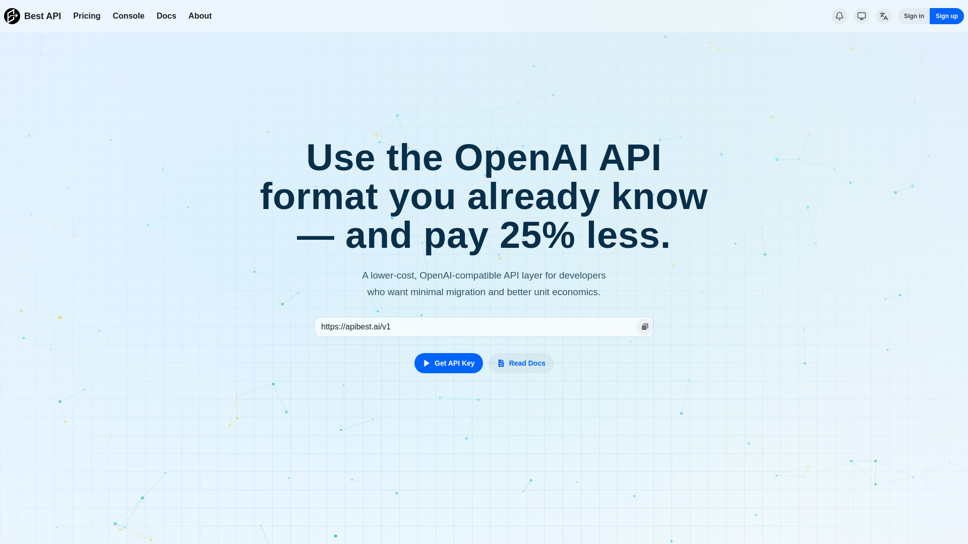 Best API