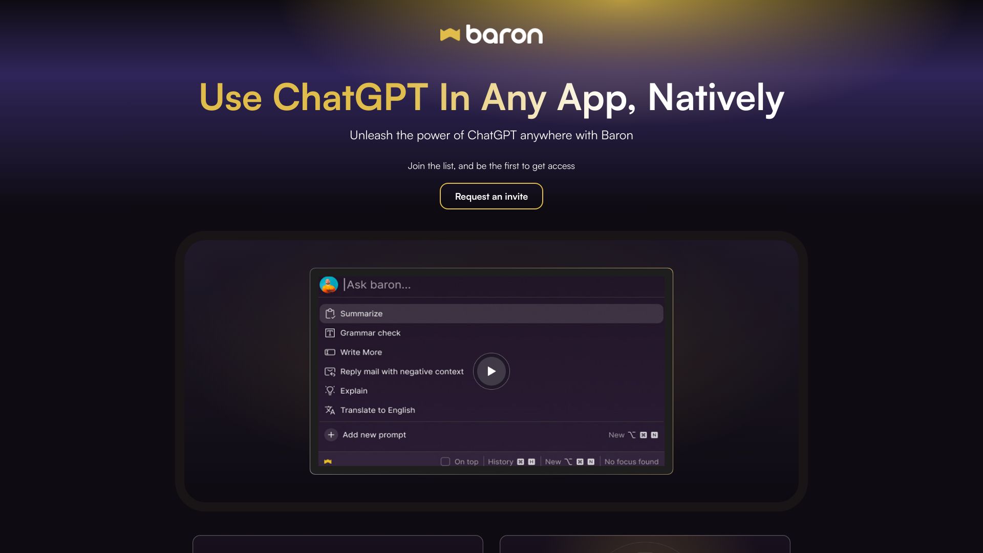 Baron AI