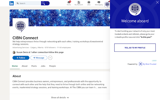 LinkedIn Collaborations - 谷歌插件