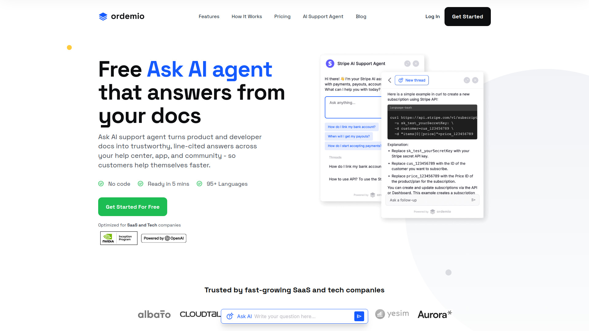 Ask AI by Ordemio