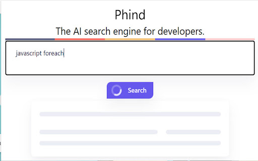 Phind - 谷歌插件