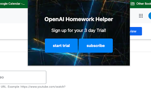 OpenAI Study Buddy - 谷歌插件