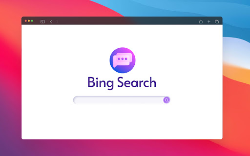 Bing Search Engine Chrome Extension - 谷歌插件