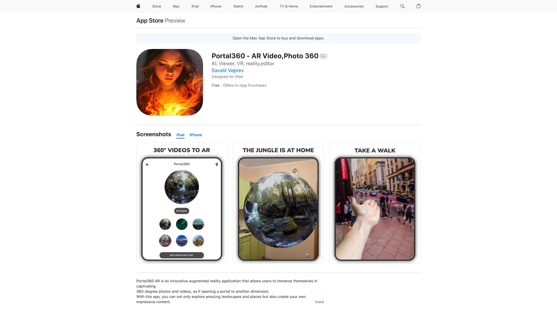 Portal360 - AR Video,Photo 360