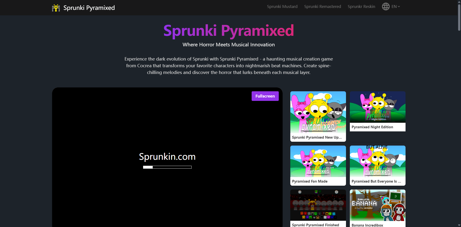 Sprunki Pyramixed