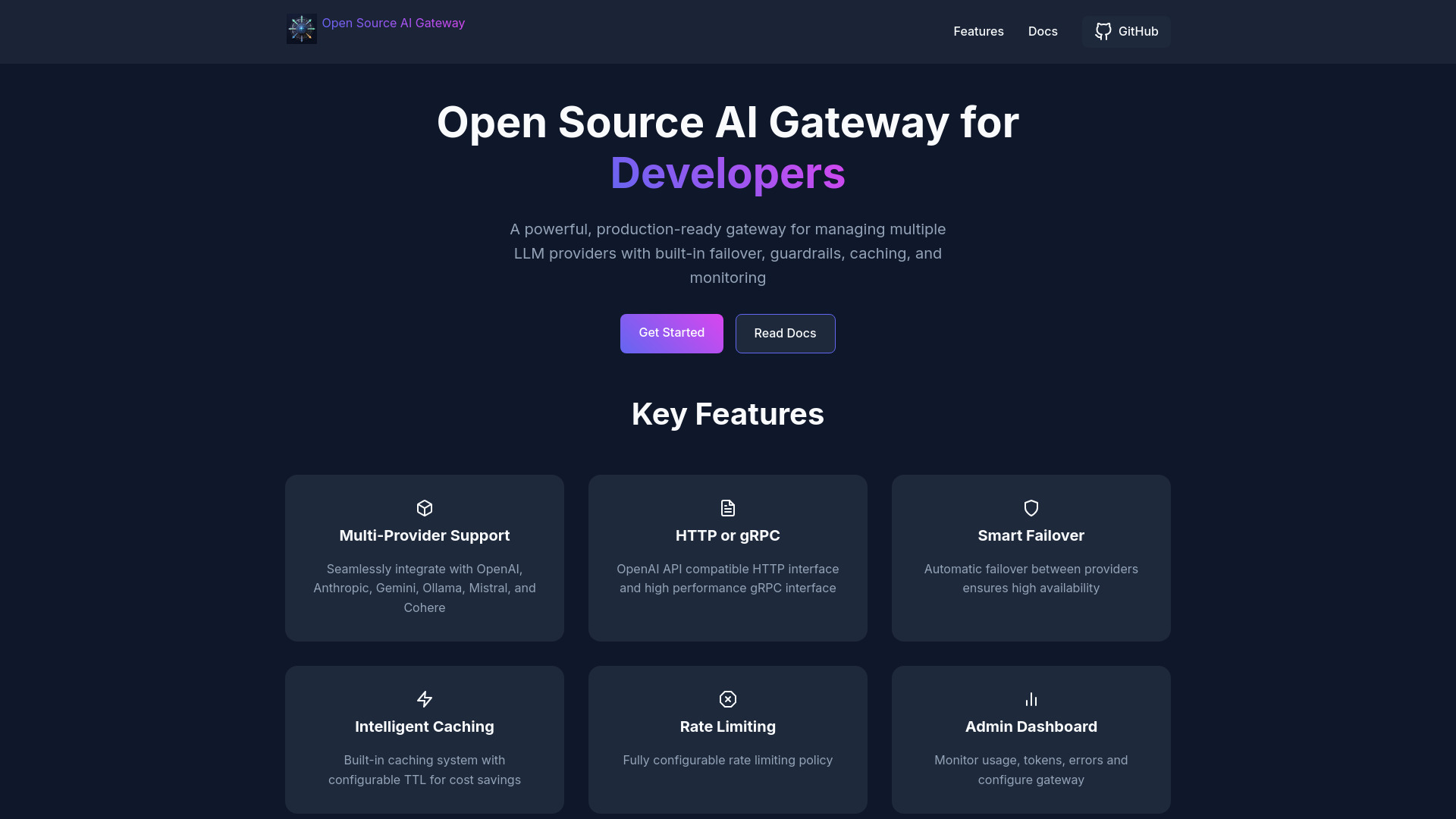 Open Source AI Gateway