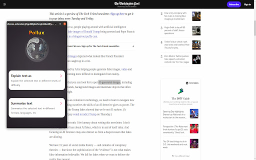 GPT-powered Text Summarization and Explanation Chrome Extension - 谷歌插件