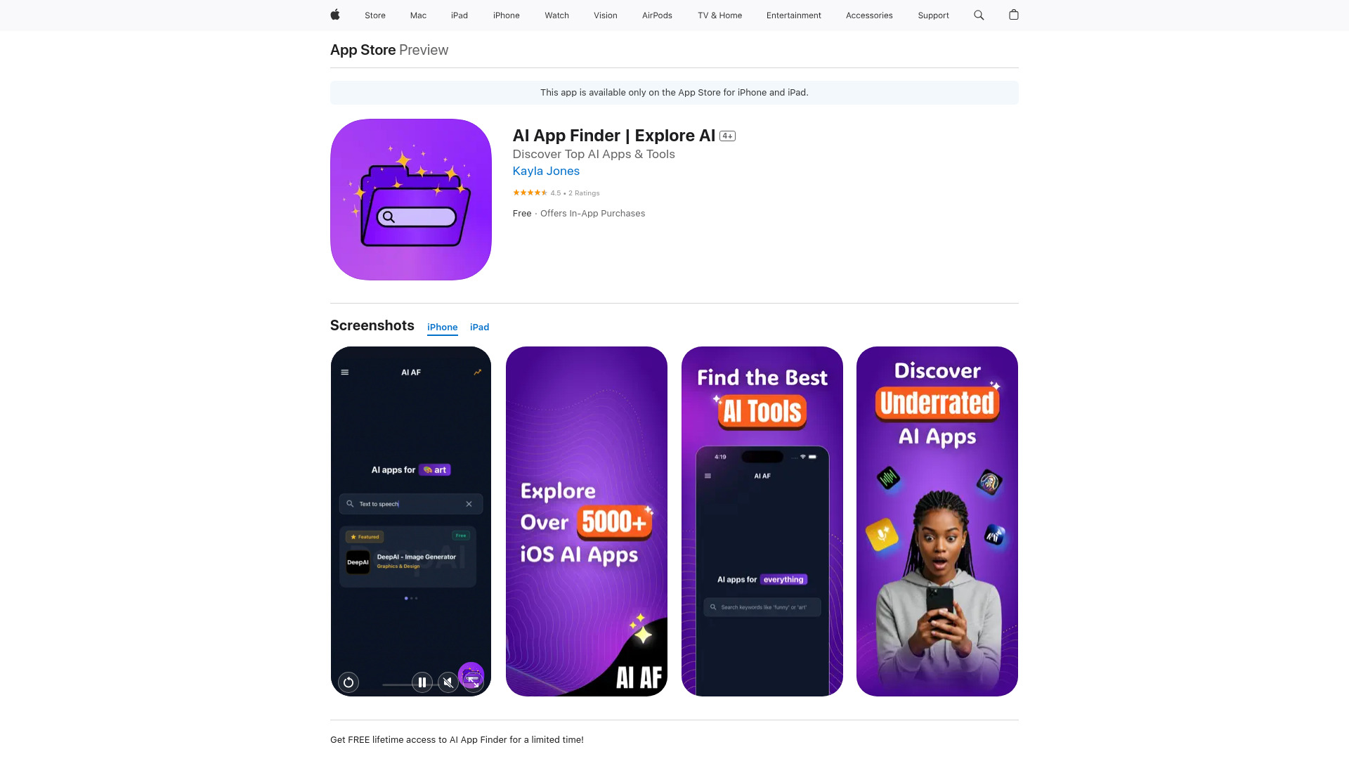 AI App Finder