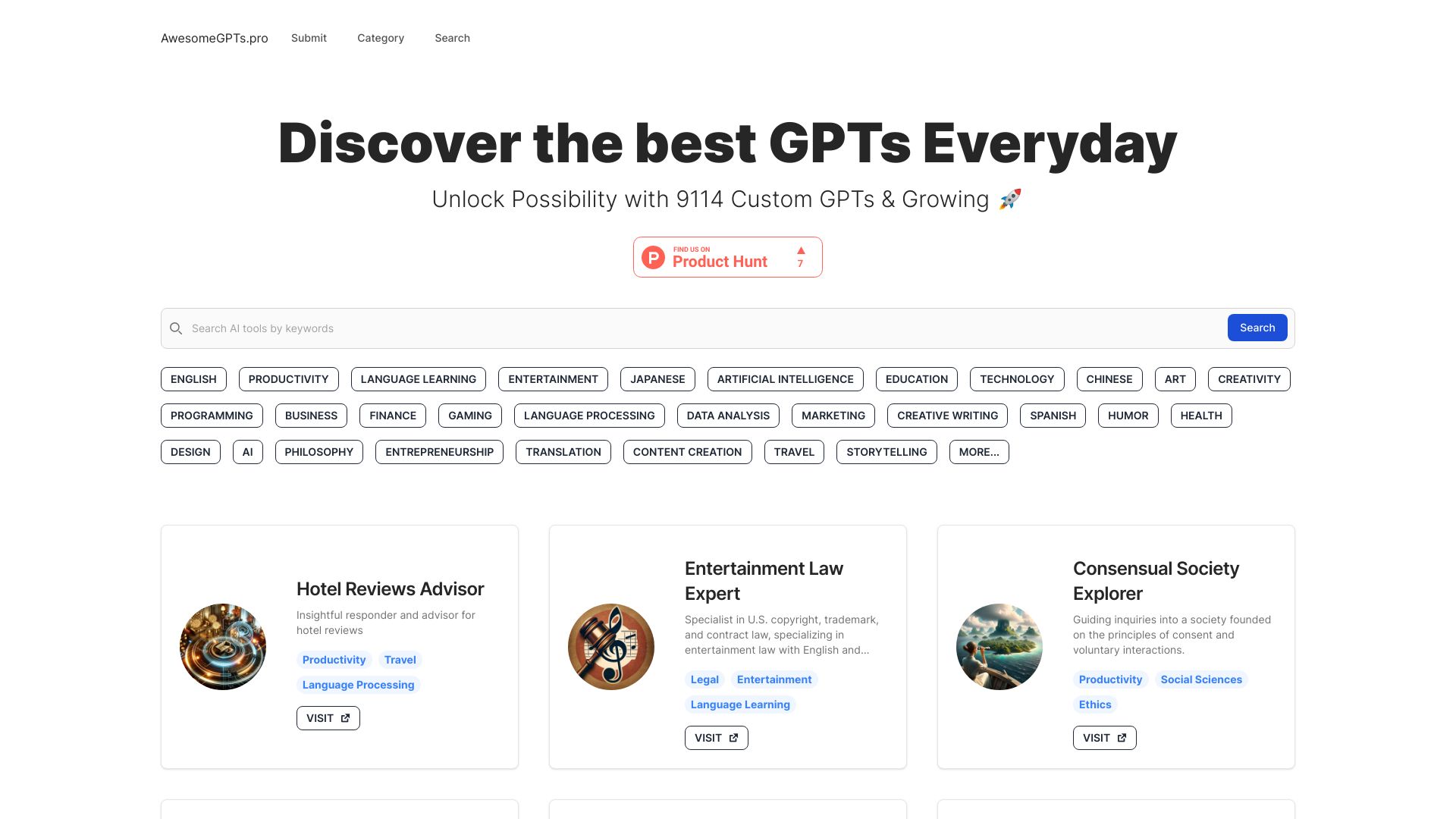 AwesomeGPTs