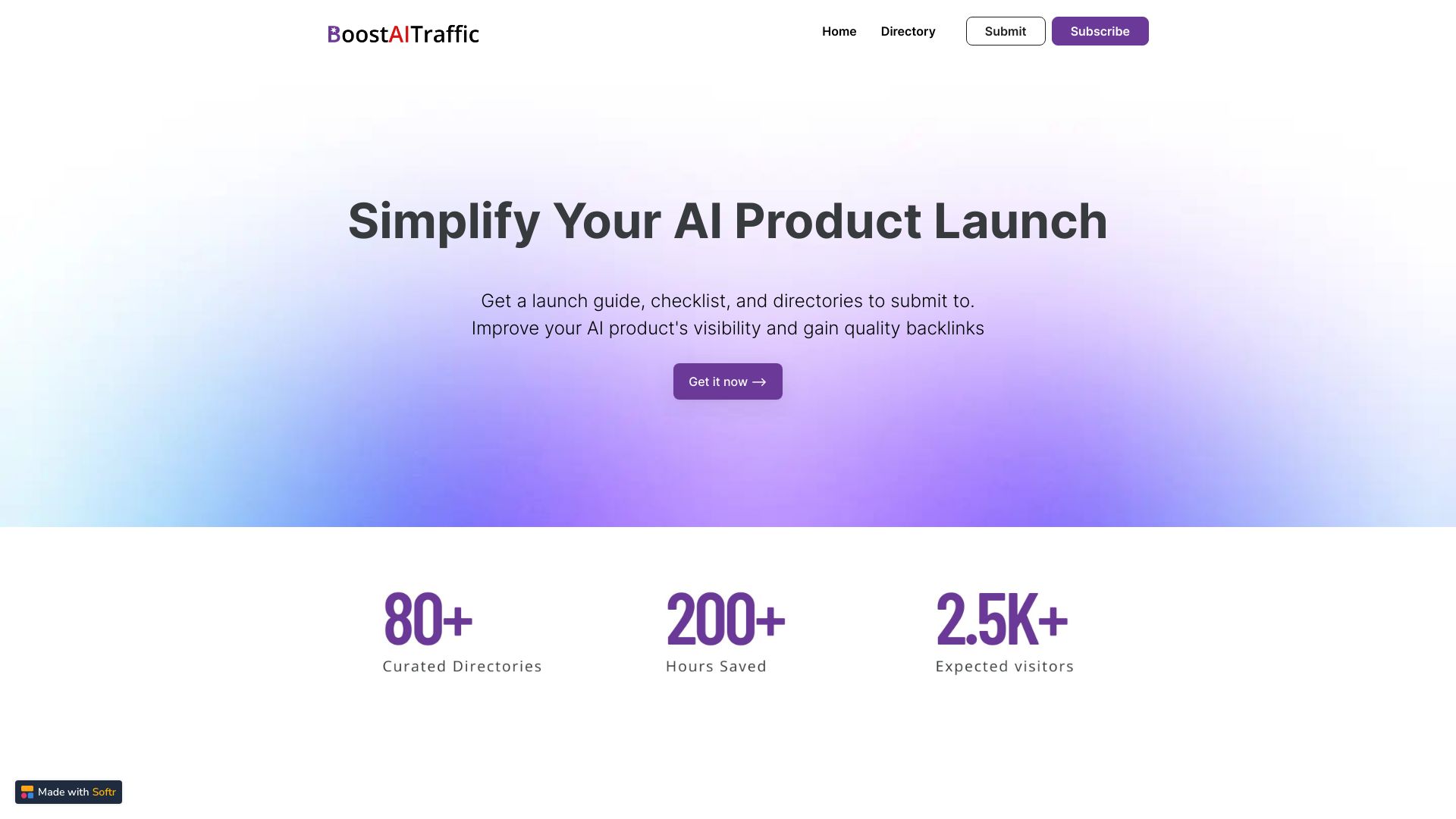 Boost AI Traffic