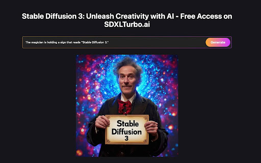 Stable Diffusion 3 - 谷歌插件