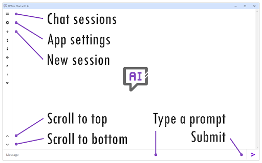 Offline Chat with AI - 谷歌插件