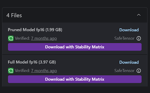 Civitai Stability Matrix Downloader Extension - 谷歌插件