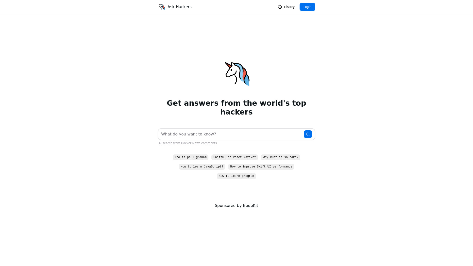 Ask Hackers