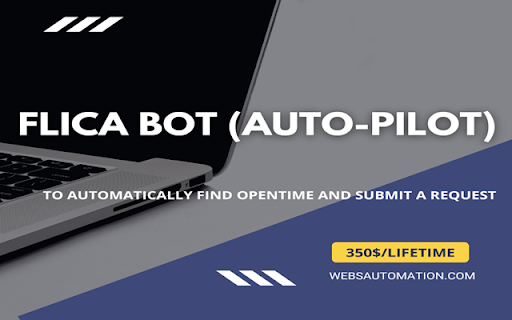Flica Open Time Request Automation - 谷歌插件