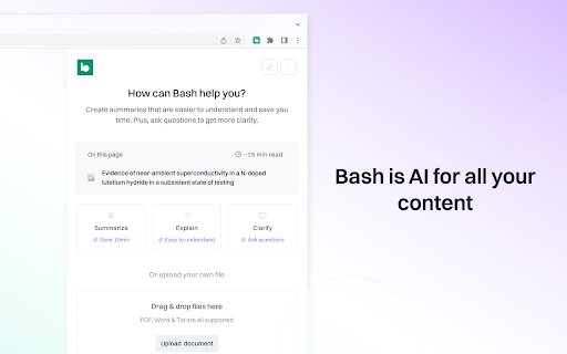 Bash - 谷歌插件