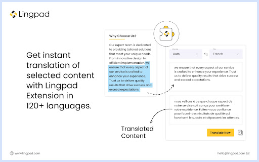 Lingpad AI - Translate Chrome extension - 谷歌插件