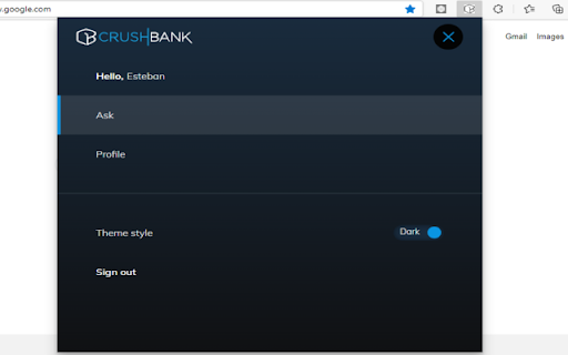 CrushBank Chrome Extension - 谷歌插件
