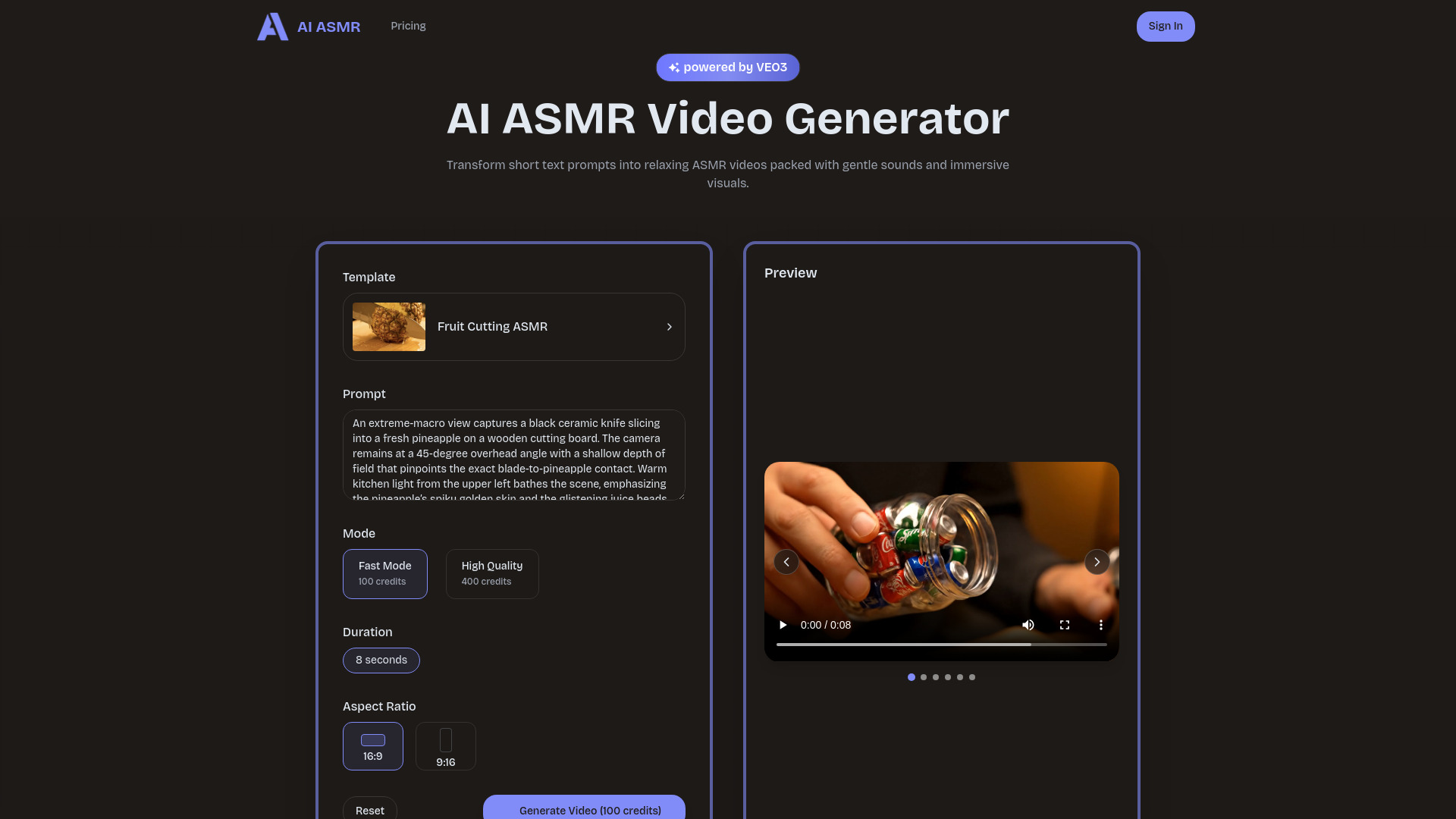 AI ASMR