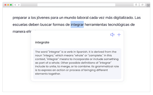 Learn a language by browsing content you love - 谷歌插件
