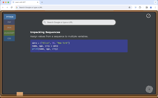 ChatGPT Coding Tips - 谷歌插件