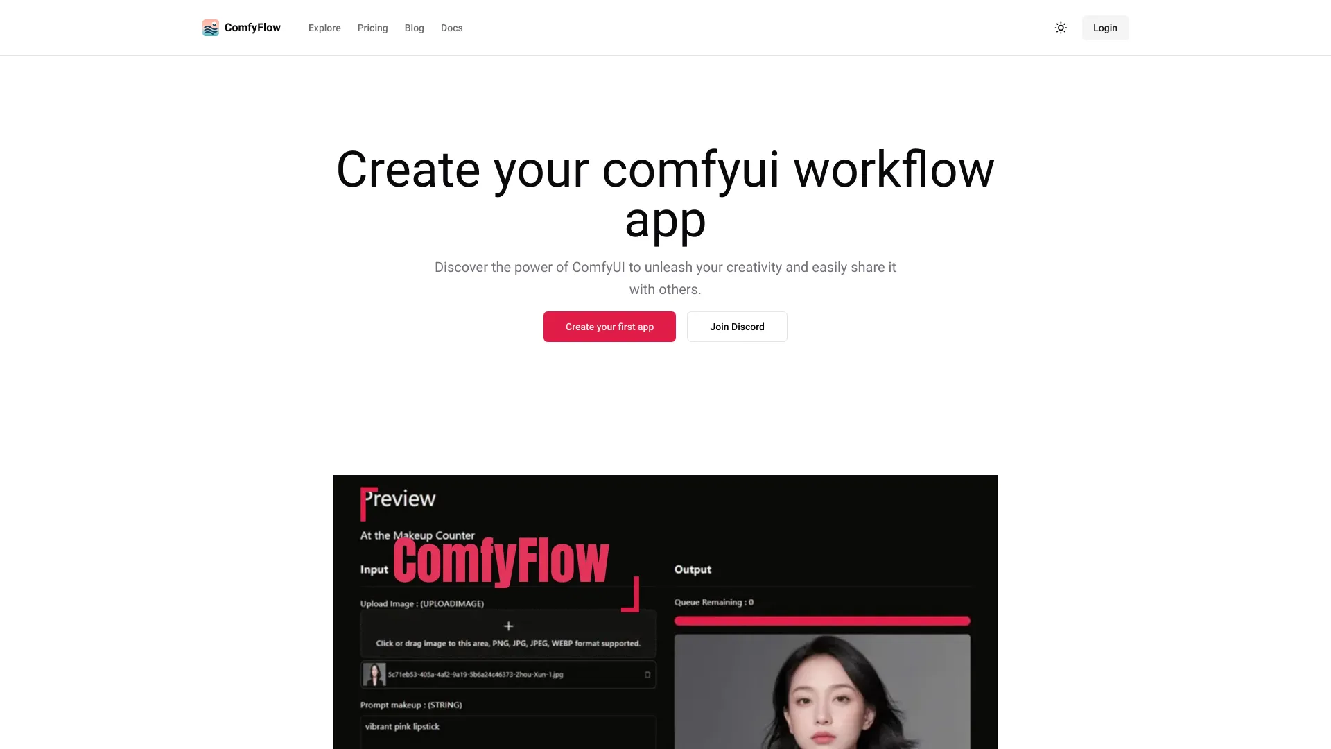 ComfyFlow