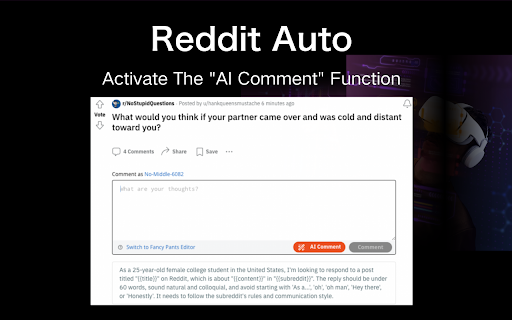 RedditAuto - 谷歌插件