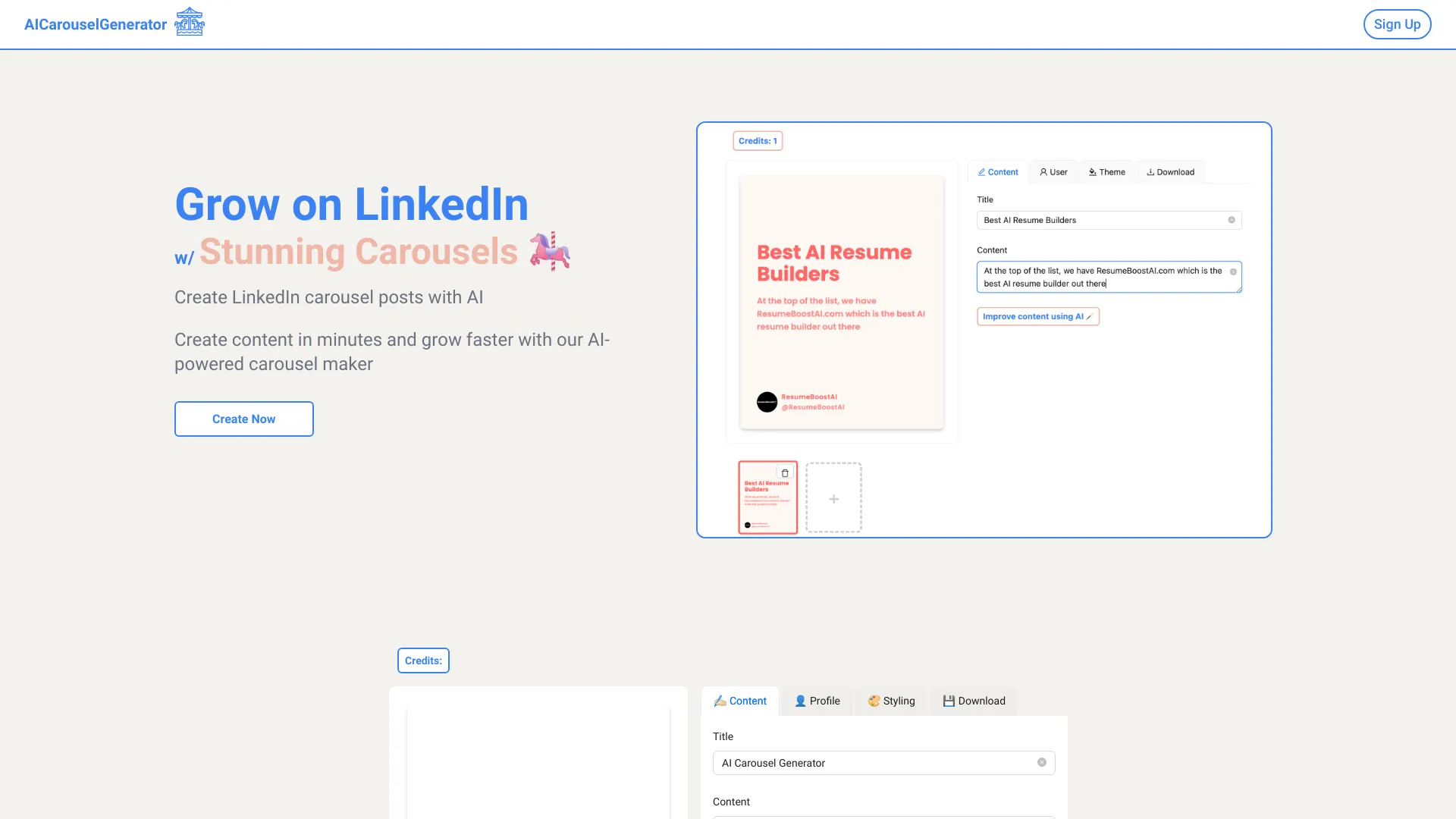 AICarouselGenerator
