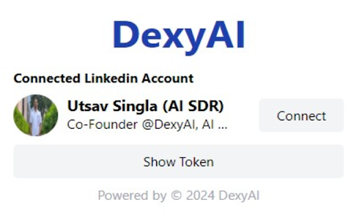 MeetDexy.AI Linkedin Extension - 谷歌插件
