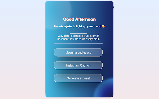 AI Chrome Extension - 谷歌插件