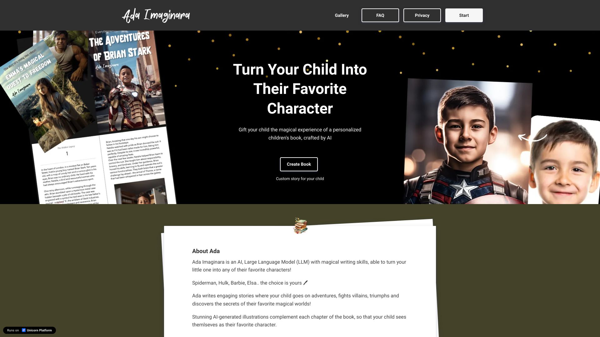 Ada AI Storyteller