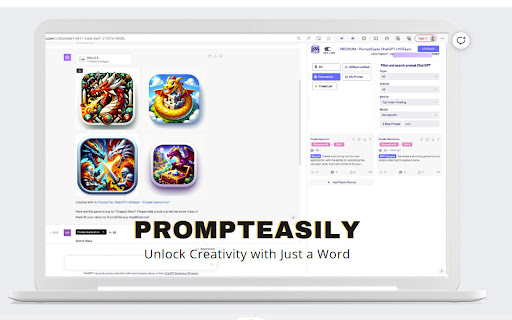 PromptEasily ChatGPT - HDTeam - 谷歌插件