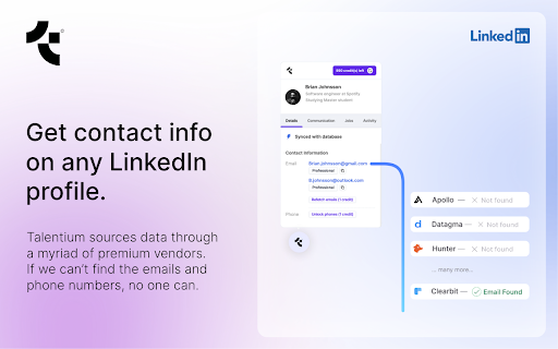 Talentium Connect - 谷歌插件