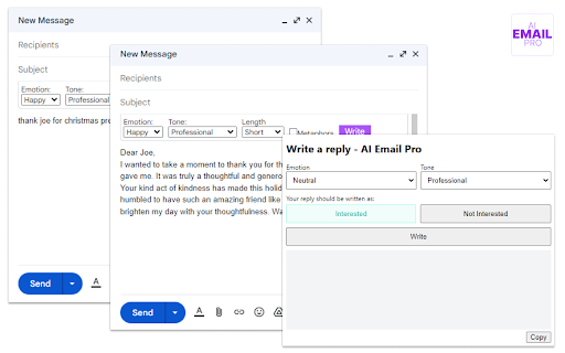 AI Email Pro - 谷歌插件