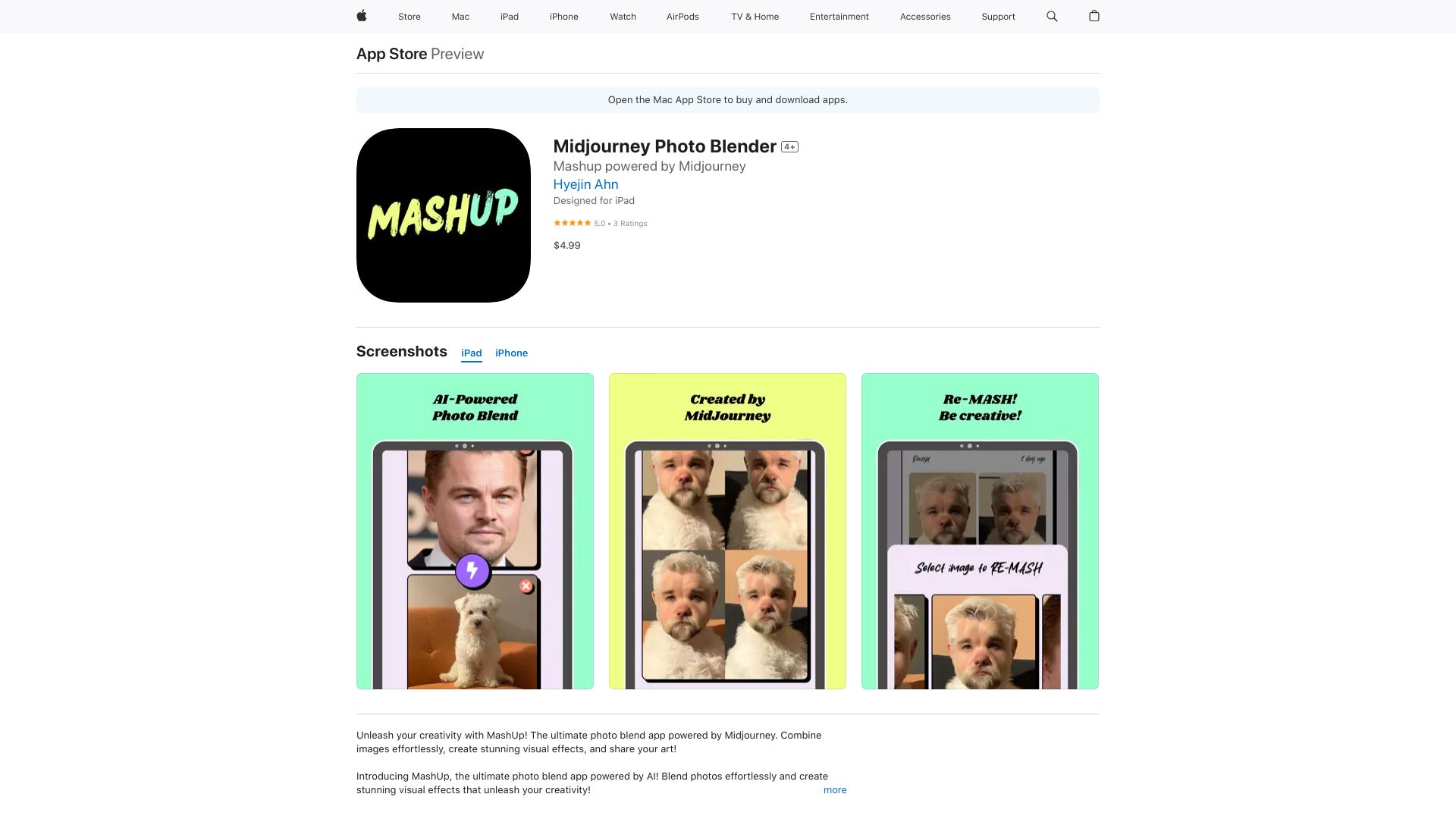 Photo Blend App