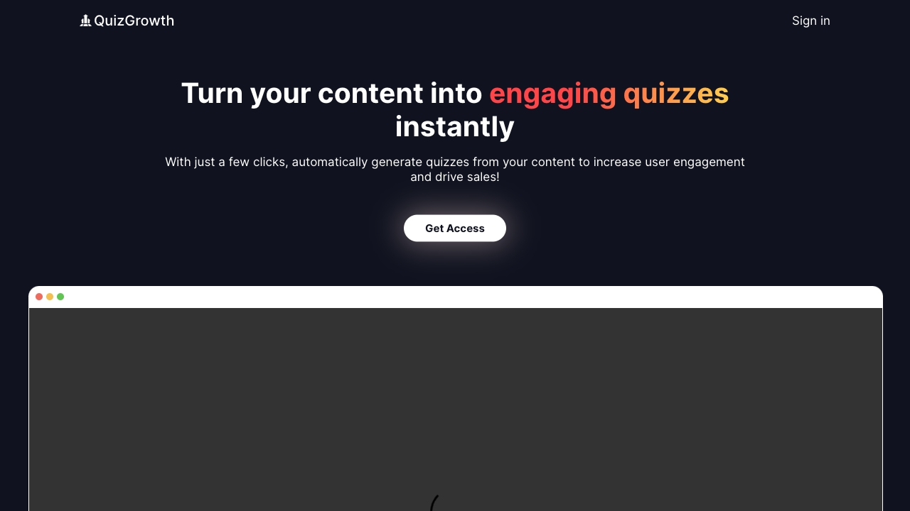 Quiz Growth