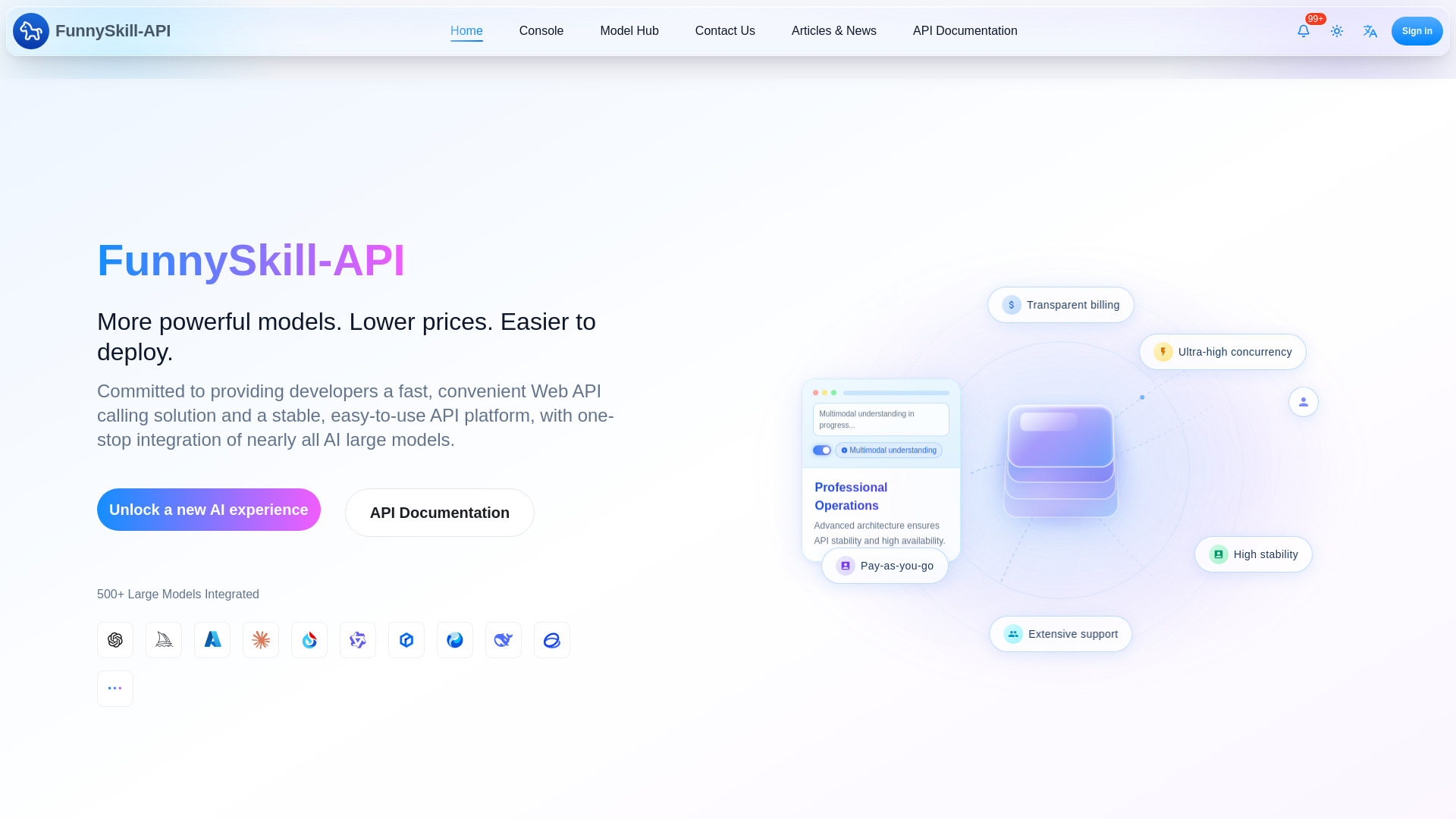 Funnyskill API
