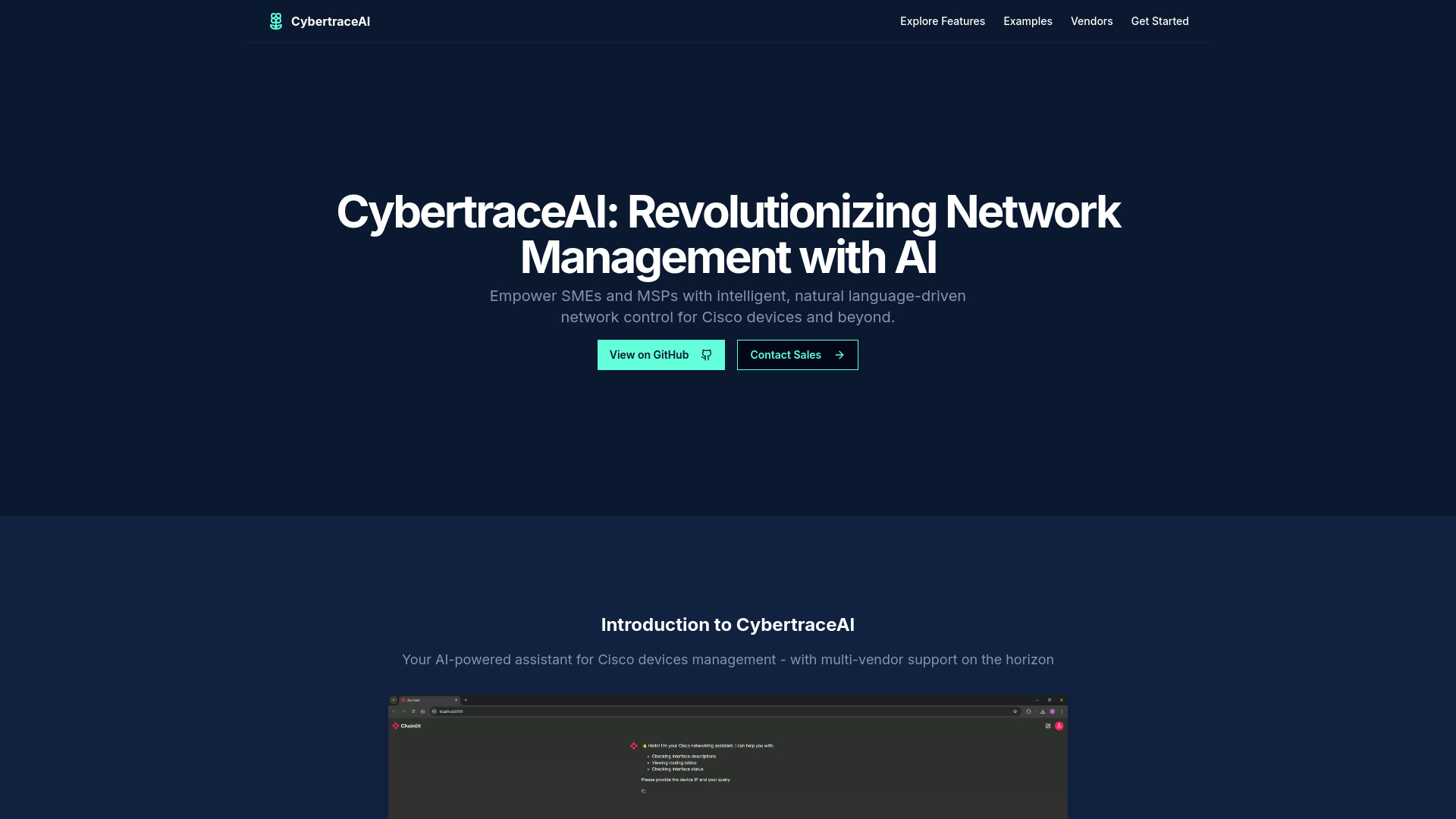 CyberTraceAI