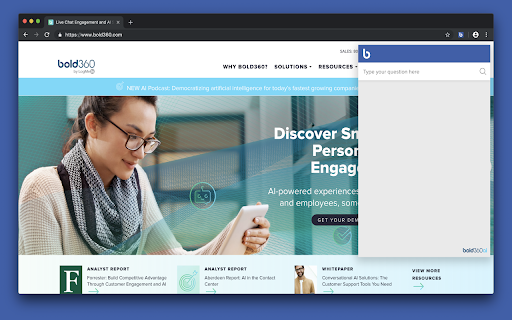 Bold360 ai Chrome Extension - 谷歌插件
